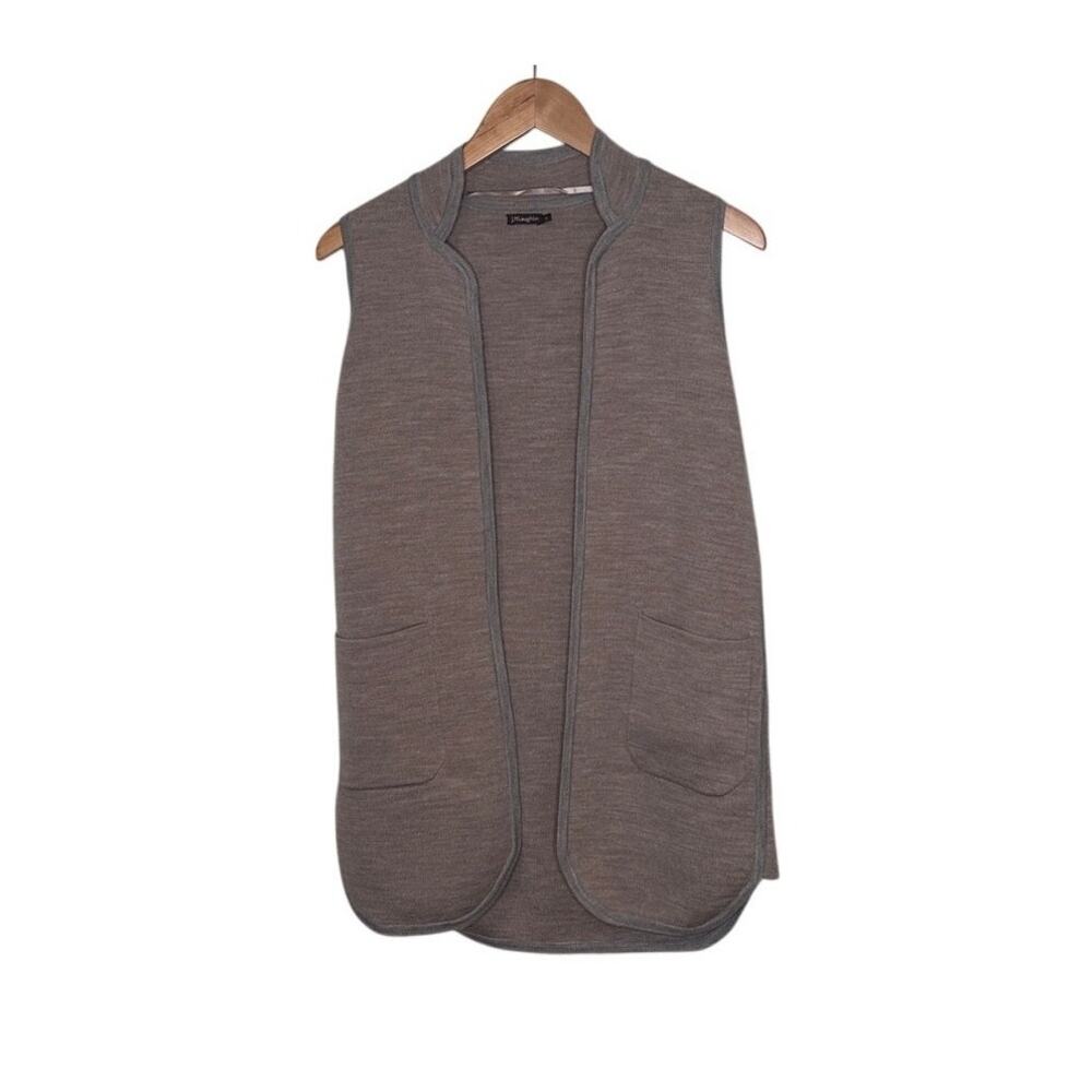J. McLaughlin Wool Cardigan Vest size small